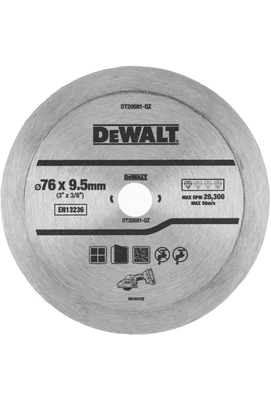 Диск алмазний DeWALT DT20591