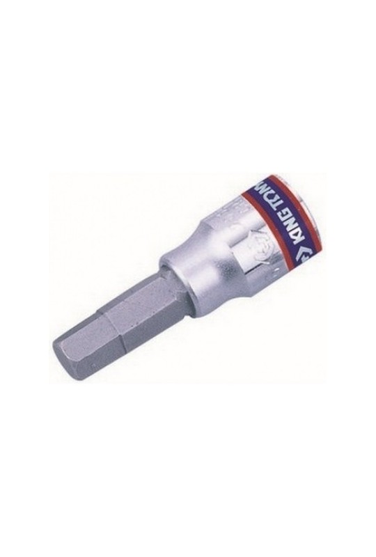 Біта в головку HEX 1/4" DR H4x37 мм KING TONY (203504)