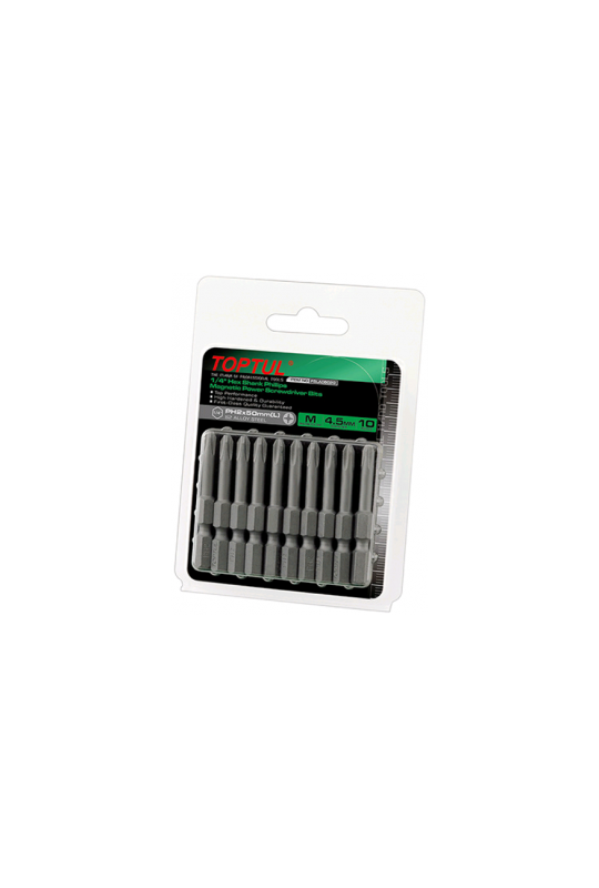 Набір біт магнітних 1/4" PH2х50мм TOPTUL FSLA0802G
