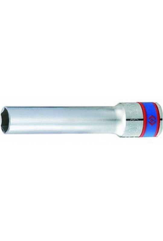 ГНІЗДО 1/2" DR.DEEP 12mm 6PT CHROME 120mmL KING TONY (425512M)