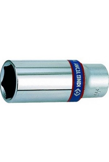 Головка 3/8" 6 гранн. 21мм удлин. 323522M KING TONY (323522M)