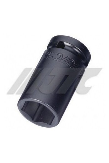 Головка ударна глибока шестигранна 1/2 17 мм L 55 мм JTC 445517
