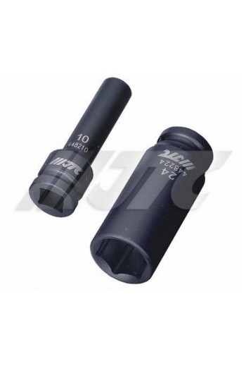 Головка ударна глибока шестигранна 1/2 19мм, L 82 мм JTC 448219