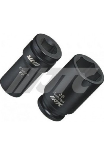 Головка торцева шестигранна ударна 3/4 24мм, L- 90 мм JTC 649024