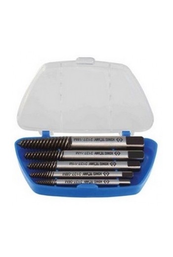 Екстрактори пошкоджених шпилек набір 5 шт KING TONY (11205SQ)