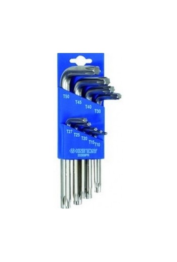 Набір Г-образних ключів Torx 9 ед. (Т10-Т50) Г-образних KING TONY (20309PR)