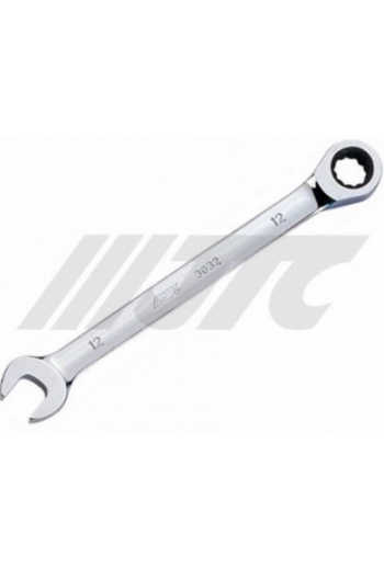 Ключ рожково-накидний з трещоткою 14 мм JTC 3034