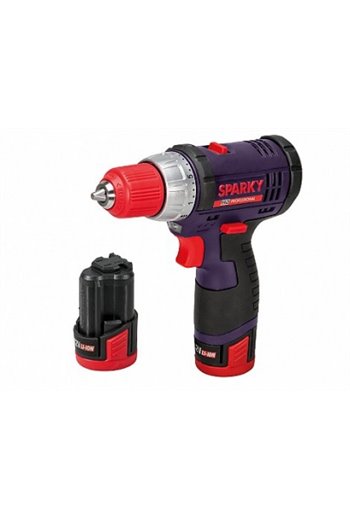 Шуруповерт аккумуляторный SPARKY BR2 12Li-C HD(1,5 А/г)