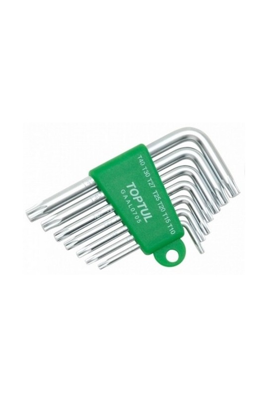 Набір Г-обр. ключей TORX T10-T40 7ед. TOPTUL GAAL0705