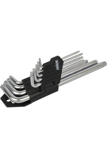 Набір ключів шестигранних MIOL СRV TORX 9 шт 56-397