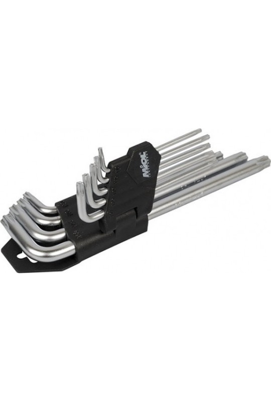 Набір ключів шестигранних MIOL СRV TORX 9 шт 56-397