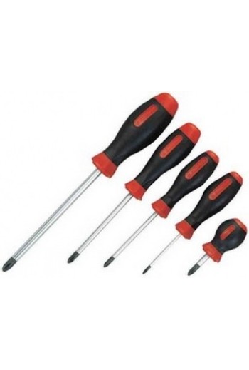 Отвёртка крестовая PH 1*80мм KING TONY (14210132)