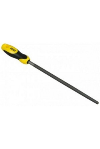 Напильник круглий STANLEY з ручкою, d-4мм, L-200мм.