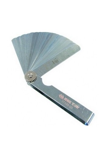 Набір щупов 0.04-1.00 мм 25 предметів KING TONY (77335-25)