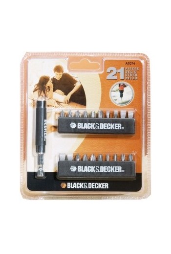 Набір інструментів BLACK&DECKER A7074 (21 предм.)