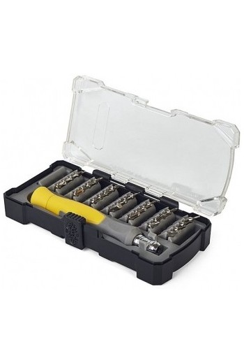 Відвертка з набором прецизійних біт Miol, 38шт (66-025)