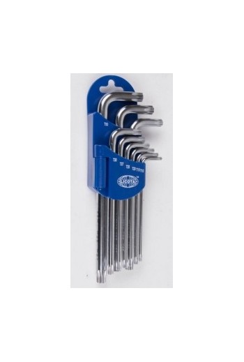 Набір торксів углових довгих Licota, 9пр. T10-T50 (2TX20091DPM)