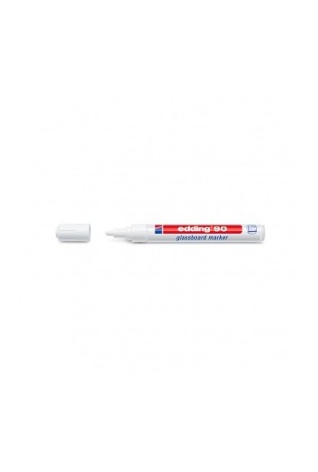 Маркер для стекла 2-3 мм (білий) Edding Glassboard 90 (e-90/49)