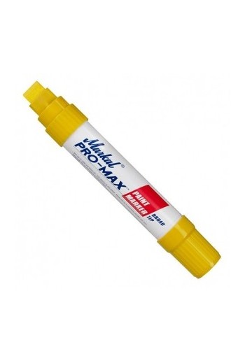 Водостойкий маркер 5-14 мм (жовтий) Markal Pro-MAX (90901)