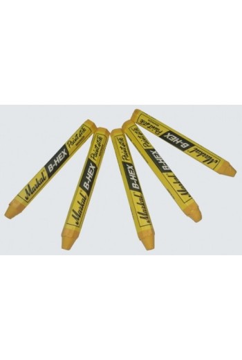 Термостійкий маркер по металу 13 мм (жовтий) Markal PAINTSTIK B-HEX (80251)