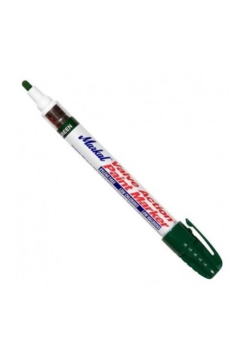 Флуоресцентный маркер 3 мм (зелений) Markal Valve Action (96826)