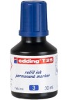 Черніла для заправки маркерів (синій) Edding Permanent T 25 (e-t25/03)