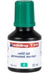 Черніла для заправки маркерів (зелені) Edding Permanent T 25 (e-t25/04)