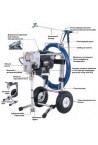 Краскопульт электрический AGP PM 025 безвоздушный