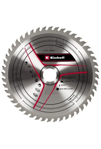 Пиляльний диск Einhell, 216х30 мм, T48