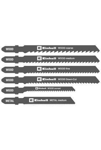 Полотна Einhell для лобзиків, 10 шт