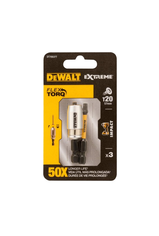 Набір біт і насадок DeWALT DT70537T