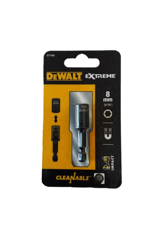 Голівка торцева магнітна Impact знімна DeWALT DT7465