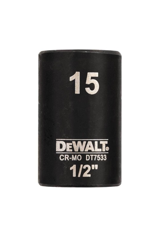 Головка торцева ударна коротка IMPACT DeWALT DT7533