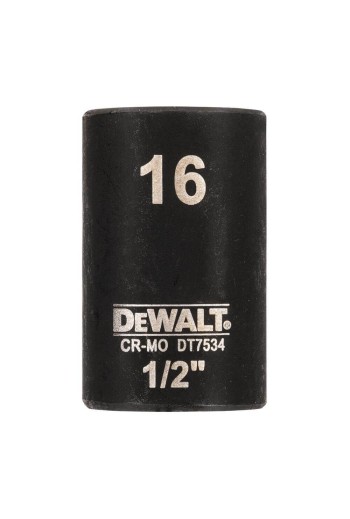 Головка торцева ударна коротка IMPACT DeWALT DT7534