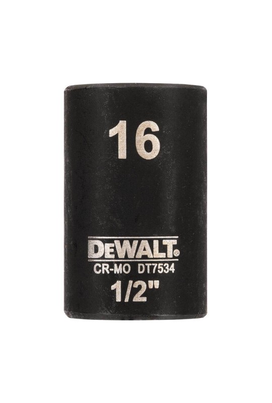 Головка торцева ударна коротка IMPACT DeWALT DT7534