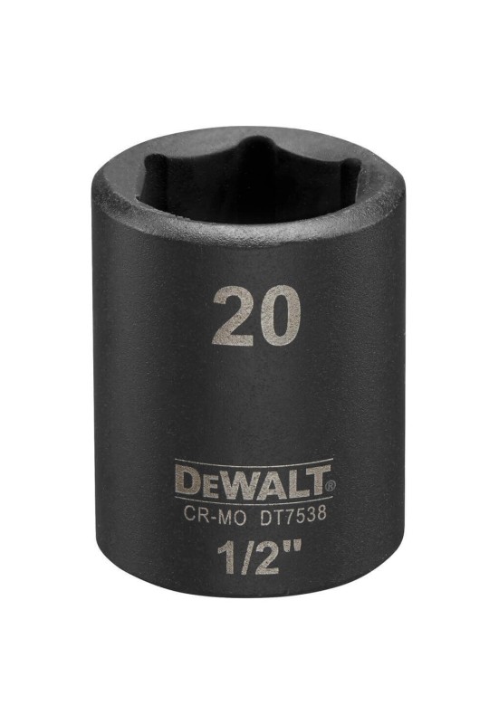 Головка торцева ударна коротка IMPACT DeWALT DT7538