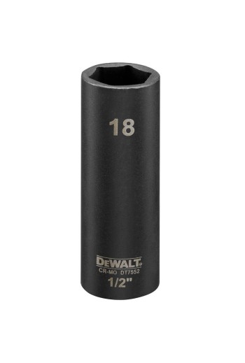 Головка торцева ударна довга IMPACT DeWALT DT7552