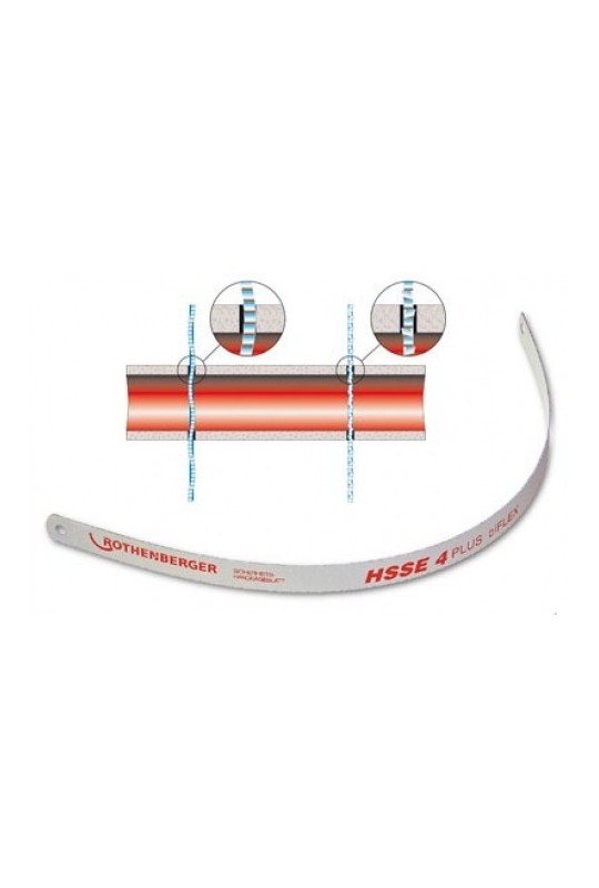 Надгнучке полотно по металу для ручних ножівок, HSSE 4PLUS, 300X13X0,63мм