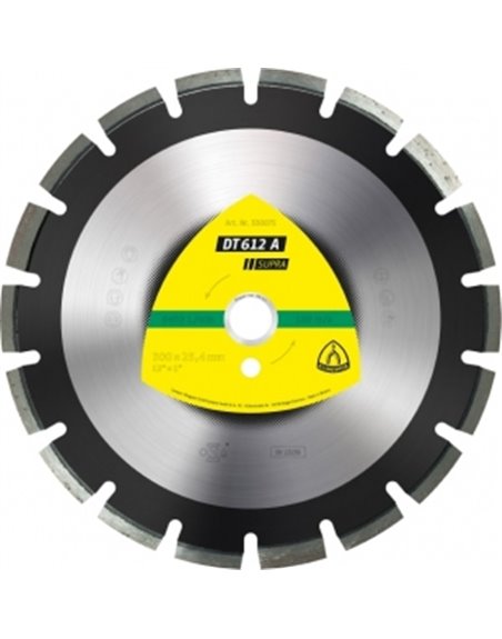 Алмазный отрезной круг (350х3,2х25,4) Klingspor DT 612 A Supra (330076)