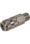 Быстродейств.соедин.с клапаном резьба наруж. MIOL 1/2'