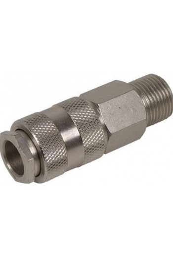 Быстродейств.соедин.с клапаном резьба наруж. MIOL 3/8'