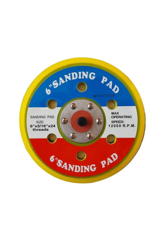 Насадка з отворами для пневматичної шліфувальної машини діаметром 150 мм VGL PAD-662