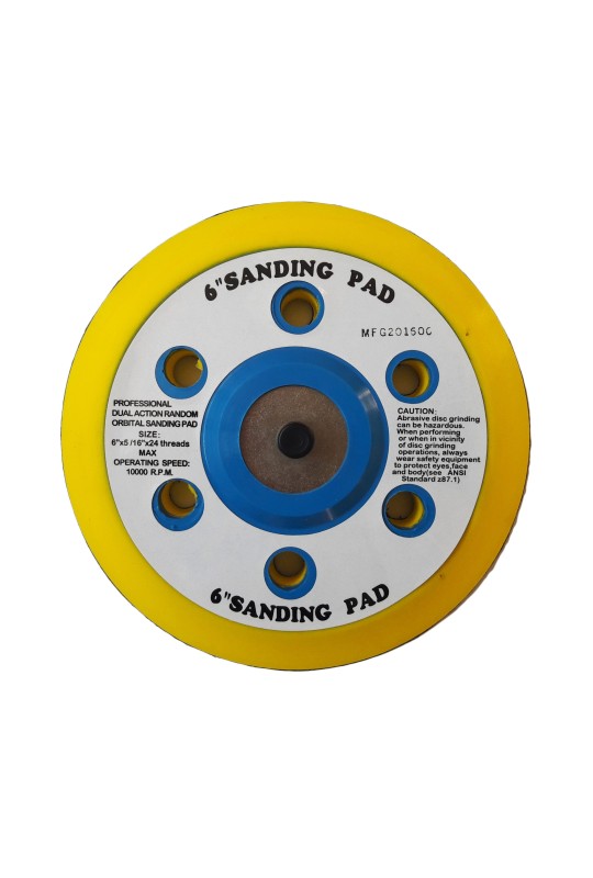 Насадка з отворами для пневматичної шліфувальної машини діаметром 150 мм VGL PAD-662T