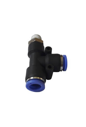 Трійник Ø 10 -1/2 z пластиковий для шлангів EMC 10-04 EPD