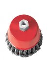 Щетка проволочная чашечная для УШМ М14 (65 мм) INTERTOOL BT-2065