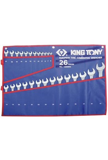 Набір ключів комбі 6-32 мм (26 шт.) KING TONY (1226MRN)