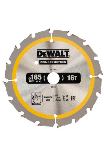Диск пиляльний CONSTRUCTION DeWALT DT1948