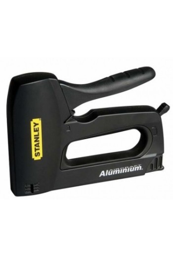 Степлер STANLEY Light Duty для скоб типу A (6, 8, 10, 12, 14 мм) і шпилек типу J (12, 15 мм).
