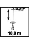 Тельфер Einhell TC-EH 600 (2255150)