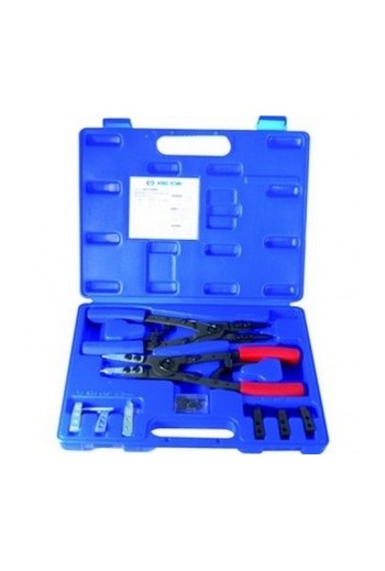 Съёмник стопорных колец со сменными насадками 267мм KING TONY (45115PP)